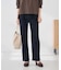 ストレッチデニムストレートパンツ