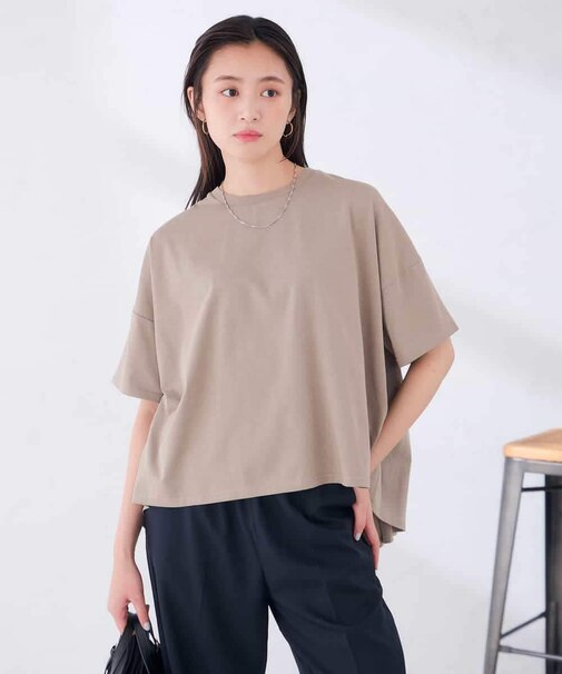 バックシャーリングTシャツ
