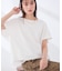 ウェーブレースヘムTシャツ