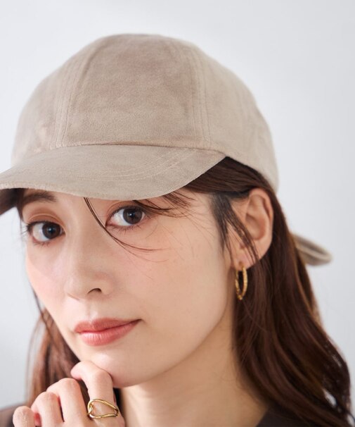 2WAY バックリボンキャップ