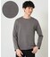 【スマート/イージーケア/洗濯機で洗える】キカジャカードクルーネックスマートTシャツ