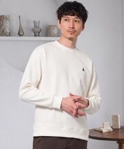 ＼秋の大人気カットソー／ スラブメランジ１ポイントシシュウプルオーバー【イージーケア/洗濯機で洗える】