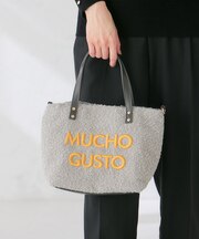 ロゴ刺繍 トートバッグ