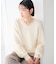 【雑誌InRed(宝島社)11月号掲載】レースネック ニット