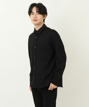 ストレッチシャツブルゾン