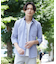 SOLOTEXフェザーへリンボンシャツ
