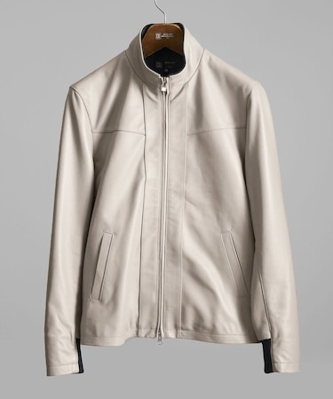 LEATHER BLOUSON