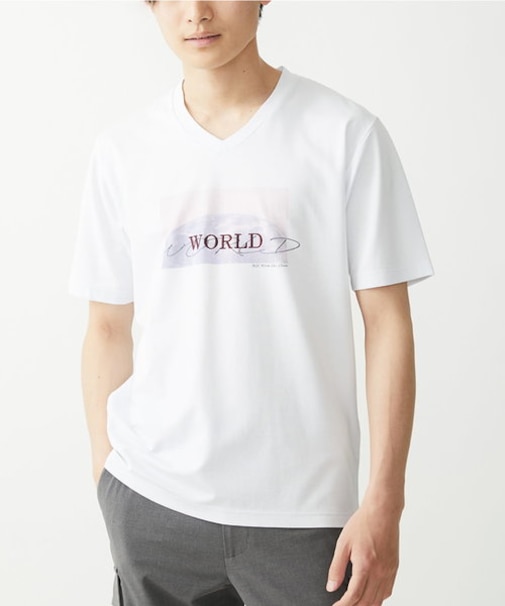 【WFP】WORLDプリントカットソー