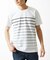 【洗える】グラデーションマリンボーダーTシャツ