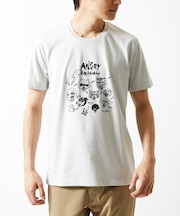 【カワイサトミ / コラボTシャツ】ANGRYプリント
