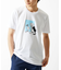 【カワイサトミ / コラボTシャツ】ビーグルドッグプリント