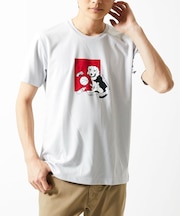 【カワイサトミ / コラボTシャツ】ビーグルドッグプリント