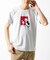 【カワイサトミ / コラボTシャツ】ビーグルドッグプリント