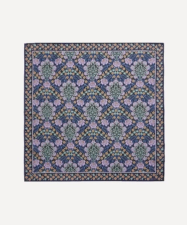 デイジー チェーン シルク ツイル スカーフ