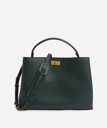 アイフィス レザー トップハンドルバッグ