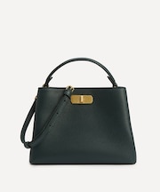 アイフィス レザー ミニ トップハンドルバッグ