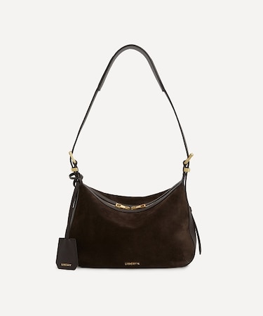 アイフィス コンプトン スエード ショルダー バッグ