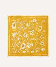 (ギフトにおすすめ!!ラッピング付き)モノ ミューズ 45x45 シルク スカーフ