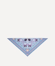 アイアンシ トライアングル シルクスカーフ 100×140