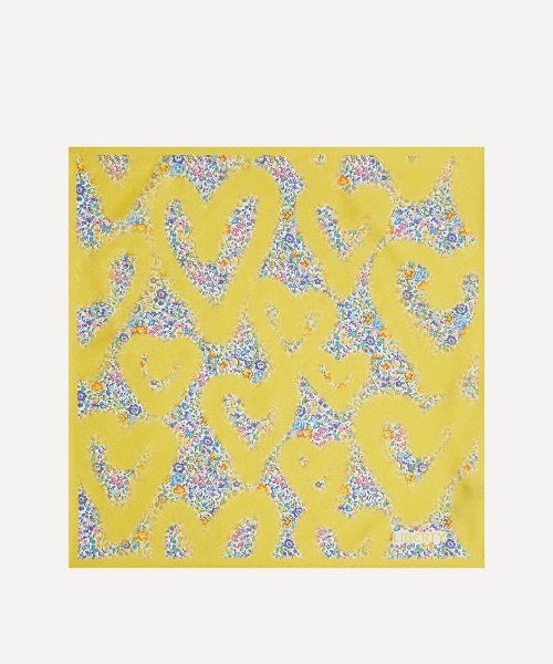 manipuri】120×120 コットン混スカーフ フローラ｜アンタイトルの通販
