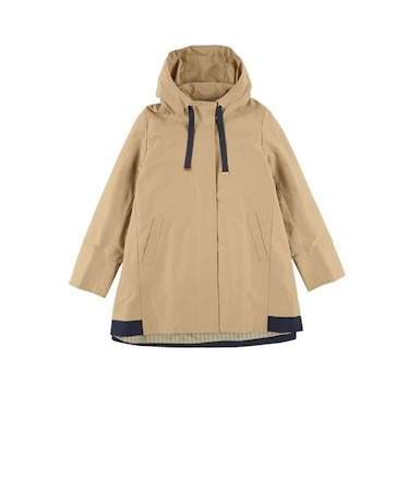 綿ナイロングログランＡラインコート