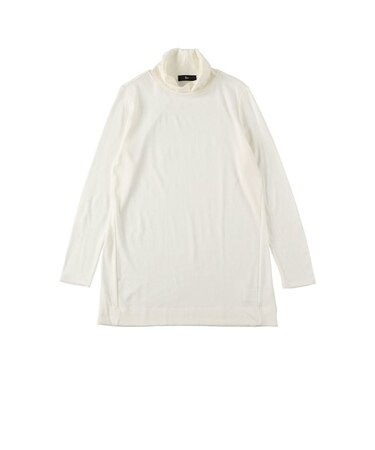 Ａライン　あったか　タートルネックチュニック
