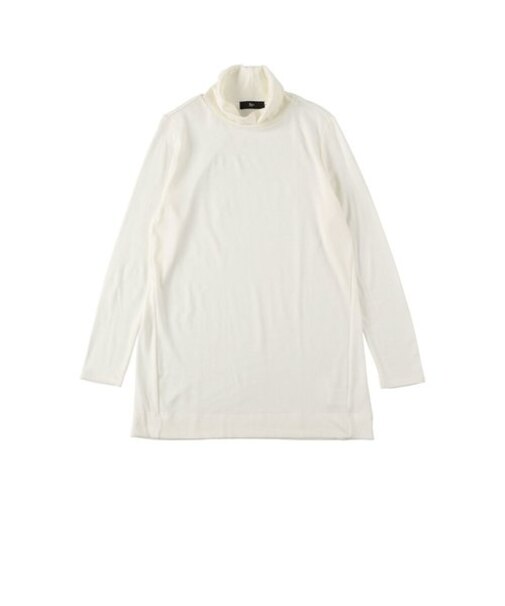 Ａライン　あったか　タートルネックチュニック