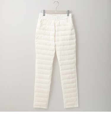 抗菌防臭生地使いあったかダウンパンツレギュラー丈