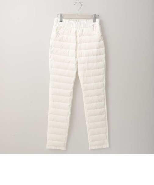 抗菌防臭生地使いあったかダウンパンツレギュラー丈