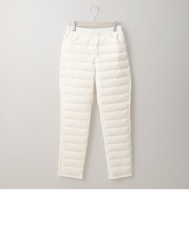 抗菌防臭生地使いあったかダウンパンツショート丈