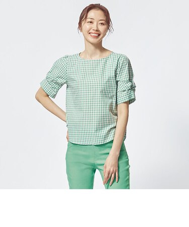 ＴＣねじり袖ブラウス