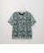 フラワープリントチュール重ねＴシャツ