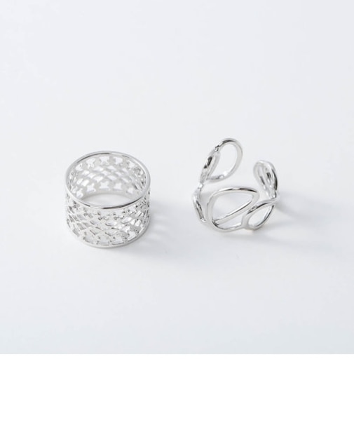 スカーフリングにも使えるリングセット