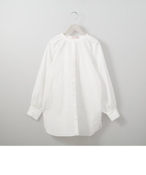 ラグランスリーブシャツチュニック