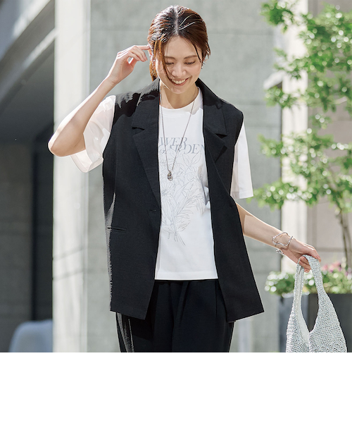 テーラードジレ ESTNATION / テーラードジレ＜ESSENCEOFLUXURY＞｜ESTNATION