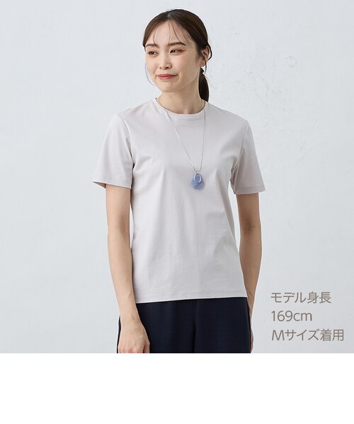 Tツヤ 艶やかシルケットTシャツ (65111)｜エヌプラスの通販｜&mall（アンド