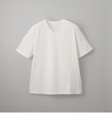 なめらかコットンＶネックプルオーバー