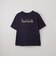 接触冷感ＵＶカットスラブロゴプリントＴシャツ