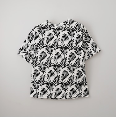 接触冷感ＵＶカットスラブリーフプリントＴシャツ