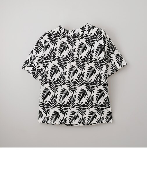 接触冷感ＵＶカットスラブリーフプリントＴシャツ
