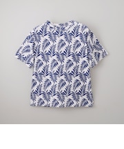 接触冷感ＵＶカットスラブリーフプリントＴシャツ