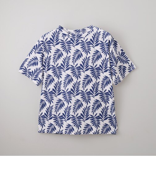 接触冷感ＵＶカットスラブリーフプリントＴシャツ