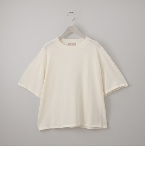 ゆるシルエットニットプルオーバー