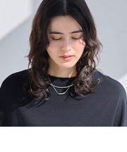シンプルモチーフワイヤーネックレス