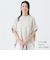 モノクロフラワーパターンＴシャツ　(65146)