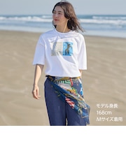 マティスアートゆったりシルエットTシャツ (66101)