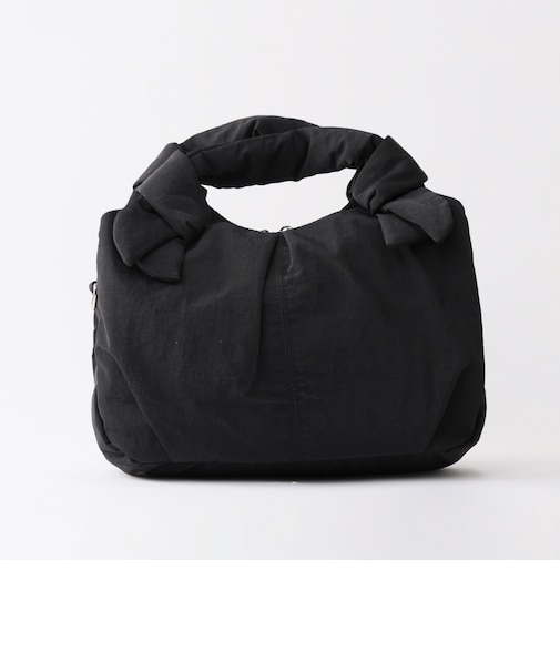 リボンモチーフ持ち手軽量ショルダーバッグ　(96104)