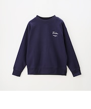裏毛ロゴ刺繍プルオーバー　(66110)