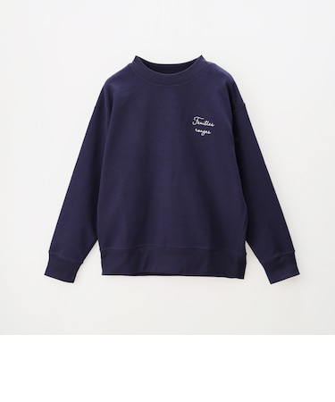 裏毛ロゴ刺繍プルオーバー　(66110)