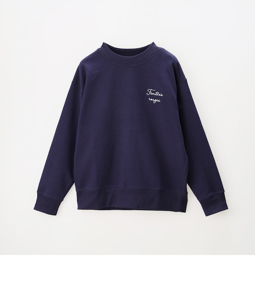 裏毛ロゴ刺繍プルオーバー　(66110)